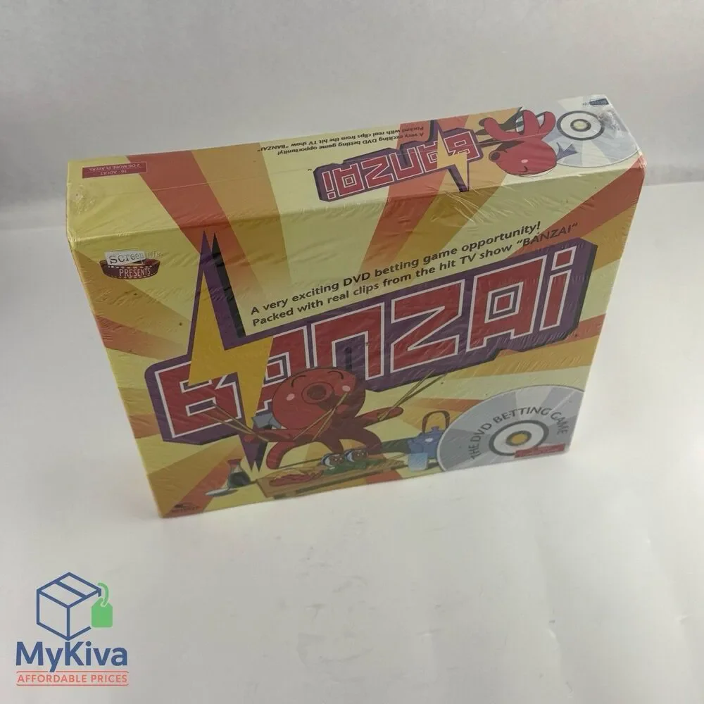 NEW Sealed BANZAI DVD Betting Game Based on Hit Japanese TV Show
